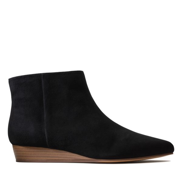 Clarks Womens Sense Belle Ankle Boots Black | CA-4908635